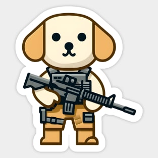 Tactical Dog Sticker